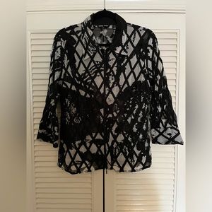Samuel Dong Black Chic Transitional Jacket